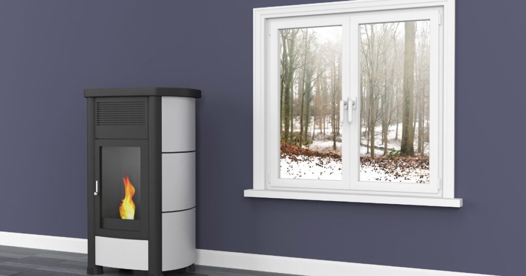 Install a Pellet Stove in a Basement (3)